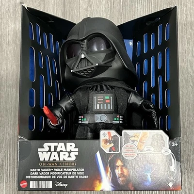 "Muñeca parlante Star Wars Obi-Wan Kenobi Darth Vader manipulador de voz 11""" Foto 1 de 4