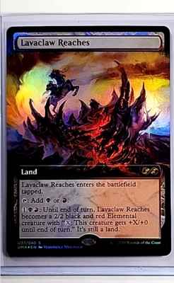MTG Magic the Gathering UMA Ultimate Masters Box Topper Foil Lavaclaw Reaches - Image 1 of 2