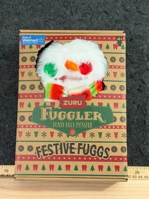 Fuggler Funny Ugly Monsters Plush Toy FESTIVE FUGGS Series Snowman NEW - Image 1 of 2