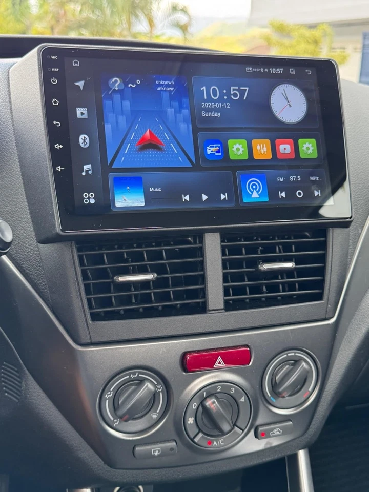 For Subaru Forester 09-13 Impreza 08-11 Android12 Apple CarPlay Car Radio Stereo Foto 1 de 4