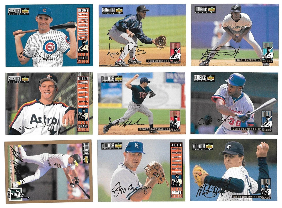 1994 Upper Deck Collector's Choice UDCC Gold Signature Parallels - You Pick - Image 1 of 1