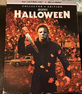 Halloween(Collector’s Edition 4K UHD+Blu-Ray) w Slipcover - Picture 1 of 5