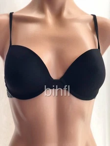 Natori Josie / Bra / Demi / Style 832124 / Zebra Lace Wings / Black - Picture 1 of 3