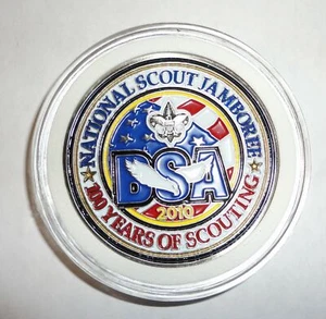 2010 National Jamboree Southern Region Staff Coin & Case- Boy Scouts of America - Picture 1 of 2