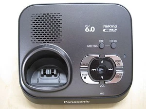 Panasonic KX-TG9331T DECT 6.0 Single Line Cordless Phone Main Base - Picture 1 of 8