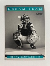 Benny Santiago DREAM TEAM 1991 Score Baseball #893 (DT 13 of 13) Benito Santiago