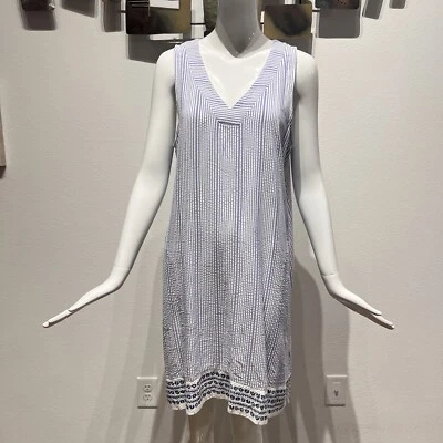 Donna Karan Azul Ropa de Dormir Sobre la Rodilla Vestido para Dormir Talla M Foto 1 de 4