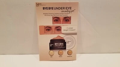 It Cosmetics ~ Olla ocultadora debajo de los ojos Bye Bye ~ 3 tonos - PAQUETE DE MUESTRA Foto 1 de 3