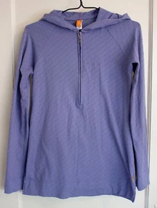 LUCY Activewear PULL OVER Yoga Fitted HOODIE 103754 LAVENDER PURPLE Zip SIZE XS - Picture 1 of 11