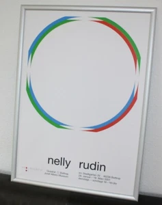 Nelly Rudin arte concreta poster vintage - Foto 1 di 1