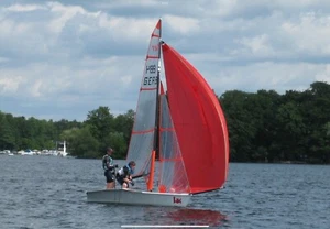29er Skiff, Jolle segelfertig und regattaklar - Bild 1 von 13
