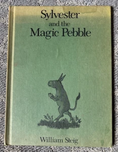 Sylvester and the Magic Pebble Signed by William Steig 1969 HC Third Printing - Picture 1 of 13