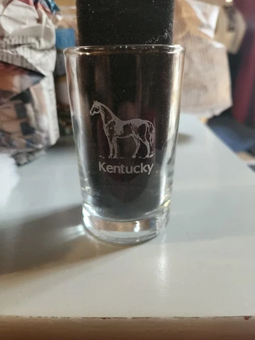 Collectible Kentucky Derby Glass Cover