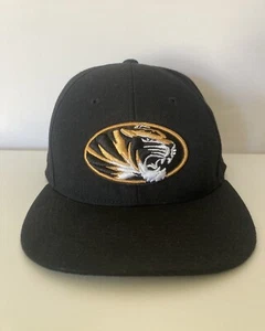 Missouri Tigers Zephyr The Z Hat ( Fitted To Size 7 5/8 ) Fitted Cap Hat Black - Picture 1 of 8