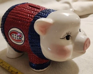 NHL Montreal Canadiens Limited Edition Piggy Bank - Vintage - Bild 1 von 6