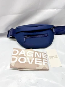 Dagne Dover Ace Neoprene Fanny Pack Belt Bag-NAVY *New - Picture 1 of 4