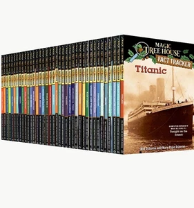 Magic Tree house Fact Tracker Series Collection 44 Books Express Shipping - Picture 1 of 8
