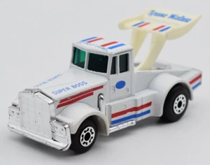 Matchbox Superfast #66 Kenworth Tyrone Malone 2 stripes. white. Macau Base - Picture 1 of 4