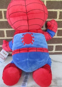 Peluche "Spider-Man" Cuddleez 24" cuscino coccole a forma lunga Disney/Marvel - Foto 1 di 6