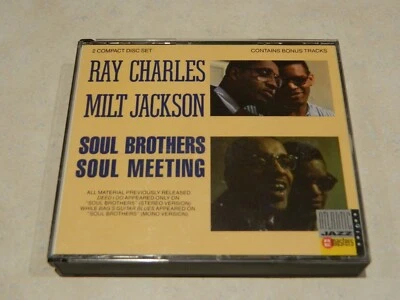 Milt Jackson & Ray Charles Soul Brothers Soul Meeting CD Fatbox - Image 1 of 4