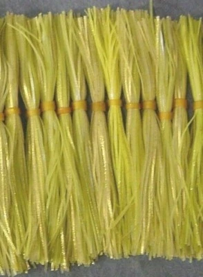 12 Faldas Nories Silicona Spinnerbait Falda 4 1/2" Pro Azul/Gráfico Transparente/Dorado #29 Foto 1 de 4