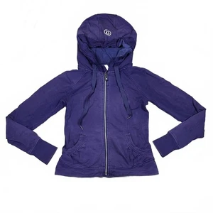 Lululemon Hoodie Scuba Purple Zip-up - Picture 1 of 7