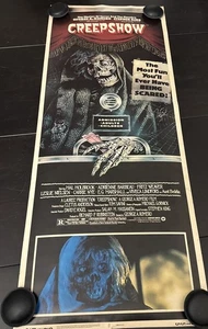 1982 Original Creepshow Insert Movie Poster Theater Rare 14x36 - Picture 1 of 14