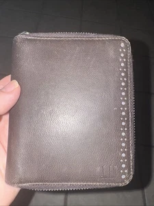 Alfred Dunhill Dunhill Leder Geldbörse mit Doppelfaltung Braun Dunkelbraun - Bild 1 von 6