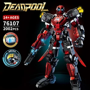 New 2002pcs Technical Deadpool Superhero Model Building Blocks Assembly Bricks T - Picture 1 of 7