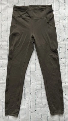 Lululemon Pant Women 6 Dark Green Invigorate 25” Athleisure Sportswear LW5CQFS - Image 1 of 4