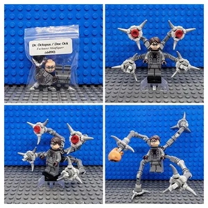 LEGO® Doc Ock Minifigure (sh890) w/Upgraded Tentacles Spiderman Final Battle NEW - Picture 1 of 19