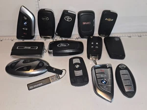 Lot Of 13 Assorted Key Fobs, Free Shipping - Picture 1 of 2