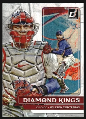 2022 Donruss Baseball Card #24 Willson Contreras DK - Image 1 of 2