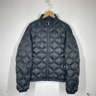 Hugo Boss Puffer Jacket Mens *M 40R Black Real Down Quilted Diamond Baffle - Image 1 of 4