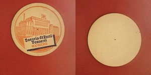 Bavaria St. Pauli Hamburg rund Brauerei Bierdeckel Bier - Picture 1 of 1