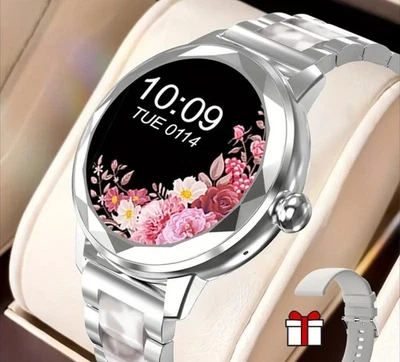 Smart Watch for Women (Answer/Answer Calls), 1.2 Inch HD Luxury Smart MLA-T0015B - Image 1 of 4