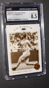 1995 SP Championship Cal Ripken Jr Baltimore Orioles CGC 8.5 - Picture 1 of 2