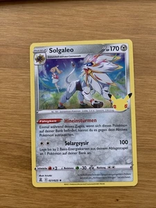 Solgaleo 021/025 HOLO Pokemon Celebrations Karte Deutsch - Bild 1 von 1