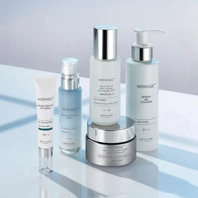 NOVAGE+ Mancha + Luz de rutina A e Def de oriflame juego de 5 piezas Foto 1 de 4