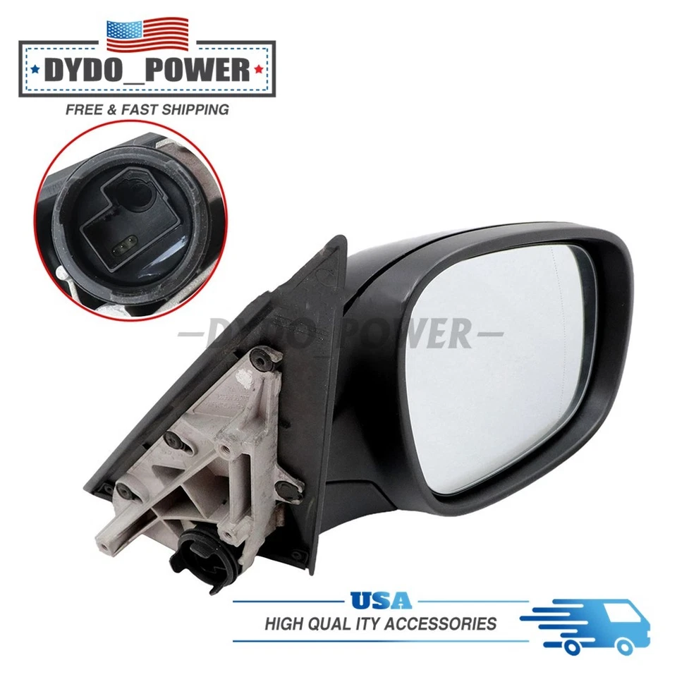 For 2011-2014 BMW X3 Black Heated Right Passenger Mirror Side View Foto 1 de 4