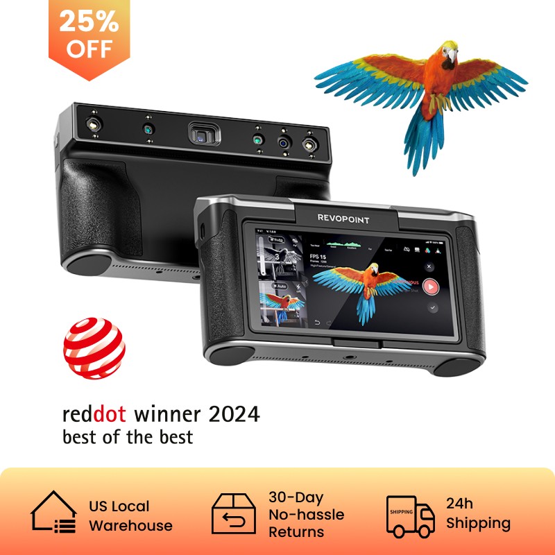 Revopoint MIRACO PRO 3D Scanner For 3D Print 0.02mm All-in-one