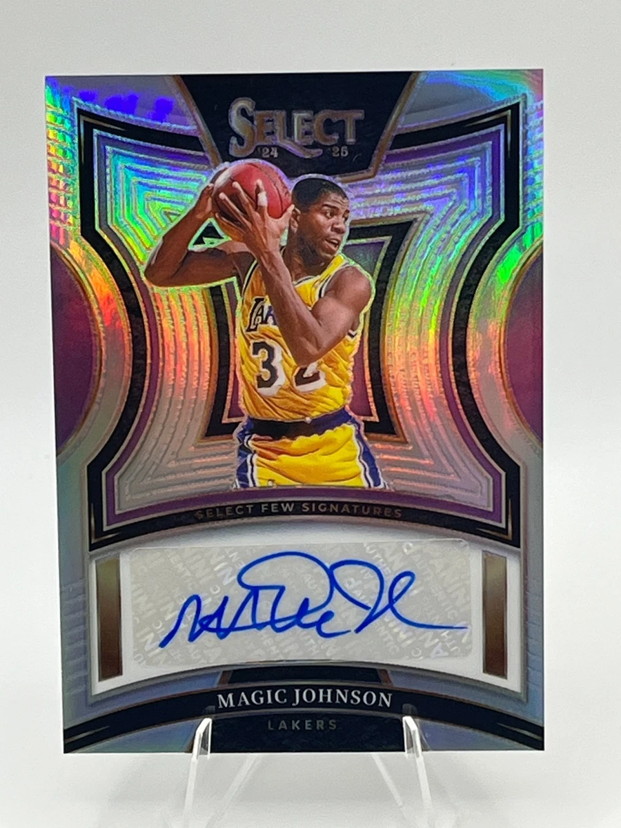 スポーツ選手 Panini Magic Johnson auto /35 スポーツ選手 Panini