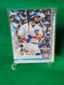 2019 Topps Opening Day Base #13 Kyle Schwarber Chicago Cubs Phillies Nationals - Picture 1 of 2