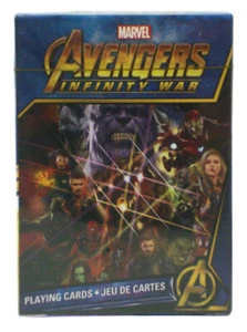 Avengers Infinity War Movie 52 Card Playing Deck Cards Official Poker Marvel New - Picture 1 of 3