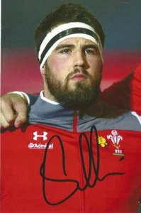 WALES & OSPREYS RUGBY UNION: SCOTT BALDWIN SIGNED 6x4 ACTION PHOTO+COA - Picture 1 of 1