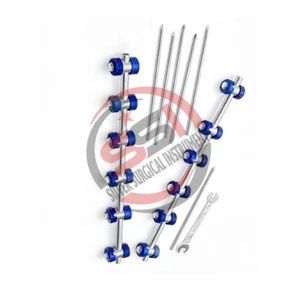 External Fixator 5mm A.O Set of 9 Pcs Orthopedic Instruments - Picture 1 of 2