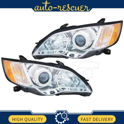 Conjunto de faros izquierdo derecho TYC 2x para Subaru Outback 2008 a 2009 Foto 1 de 4