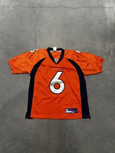 Jay Cutler #6 Denver Broncos Reebok Jersey Men’s Size 48 Vintage Orange Away NFL - Picture 1 of 5