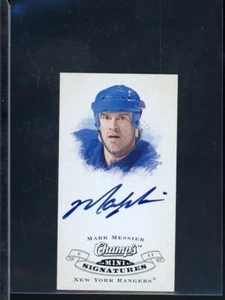 2008-09 Upper Deck Champ's Mini Signatures #CSMM Mark Messier - Imagen 1 de 2