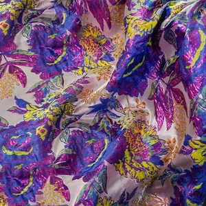 Kiraz Floral Woven Jacquard Fabric - Picture 1 of 7